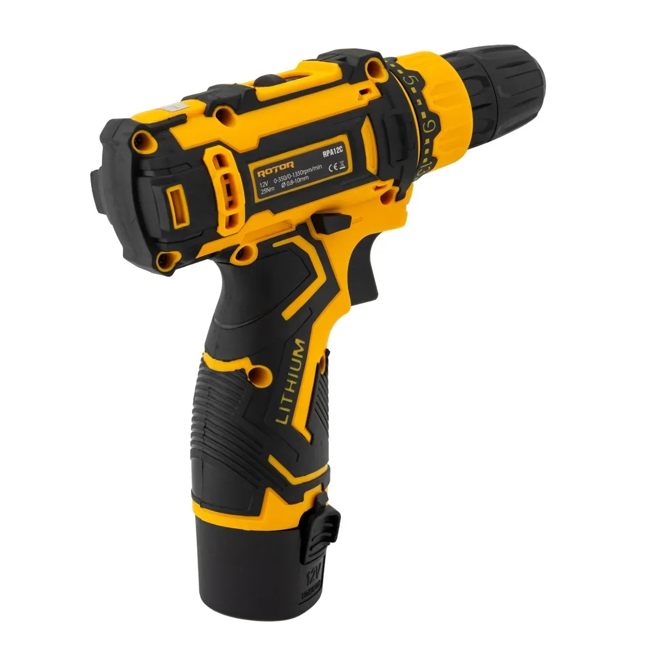 Autofiletanta cu 2 acumulatori, 12 V, 1500 mAh ROTOR RPA12C - 221.ro