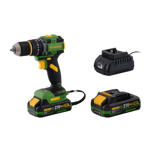 Autofiletanta cu impact pe acumulator PARTNERPRO PPT332T , 2x acumulatori 21V/2Ah, Brushless, 620 W - 221.ro