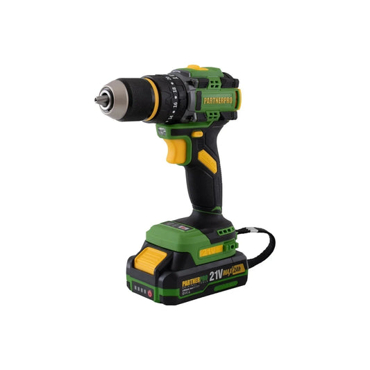 Autofiletanta cu impact pe acumulator PARTNERPRO PPT332T , 2x acumulatori 21V/2Ah, Brushless, 620 W - 221.ro