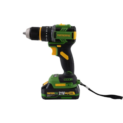 Autofiletanta cu impact pe acumulator PARTNERPRO PPT332T , 2x acumulatori 21V/2Ah, Brushless, 620 W - 221.ro