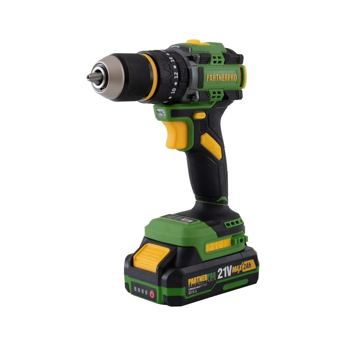 Autofiletanta cu impact pe acumulator PARTNERPRO PPT332T , 2x acumulatori 21V/2Ah, Brushless, 620 W - 221.ro