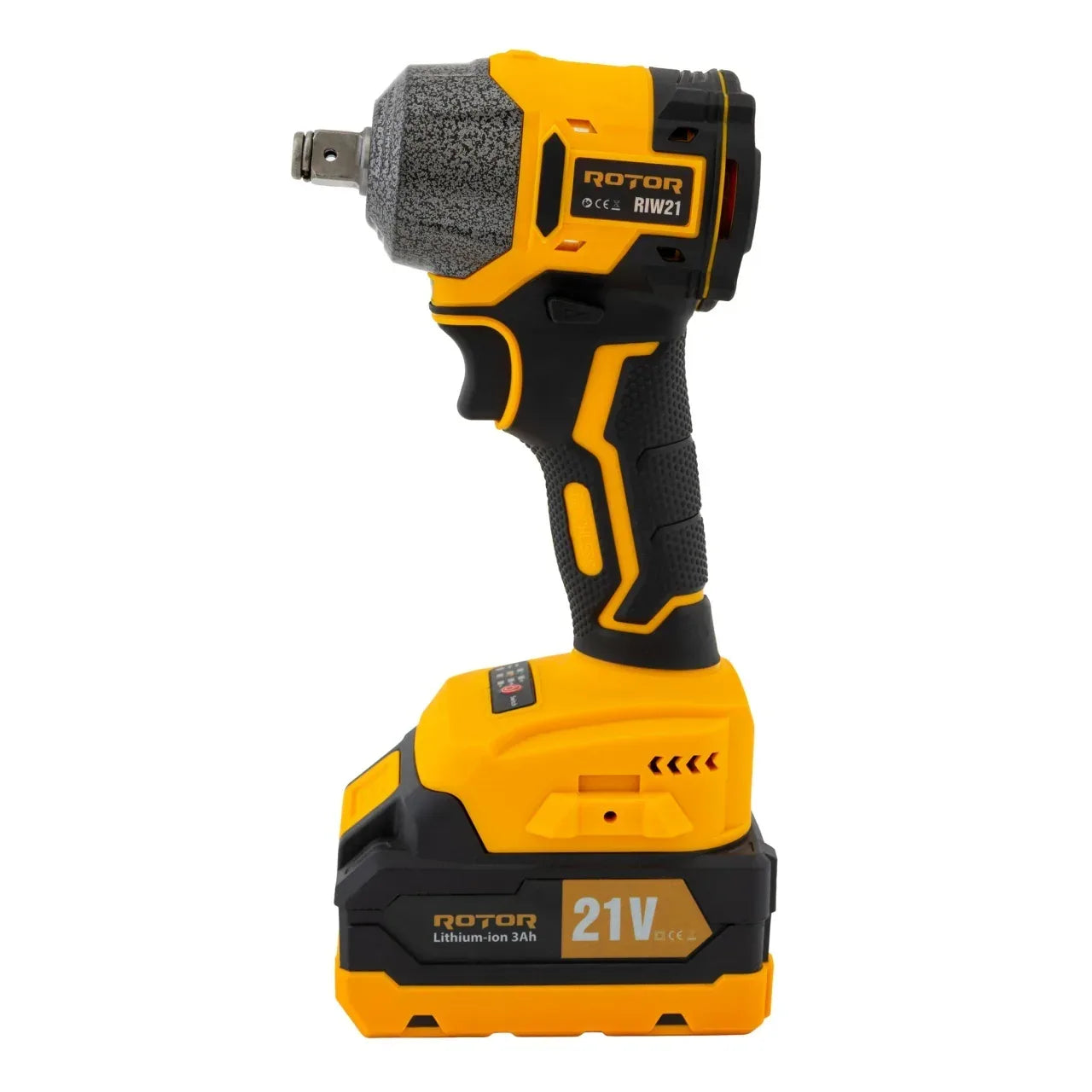 Autofiletanta cu impact si doi acumulatori ROTOR RIW21, 21 V /3 Ah, 320 Nm 2200 rpm, 3300 BPM - 221.ro