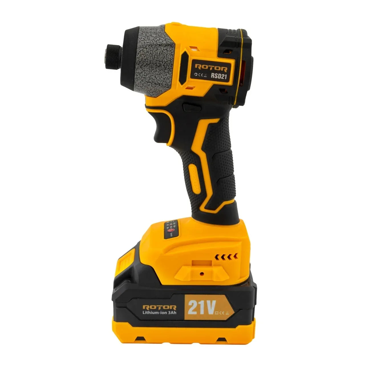 Autofiletanta cu impact si doi acumulatori ROTOR RSD21, 21 V /3 Ah, 240 Nm,2200 rot/min, 3400 BPM - 221.ro