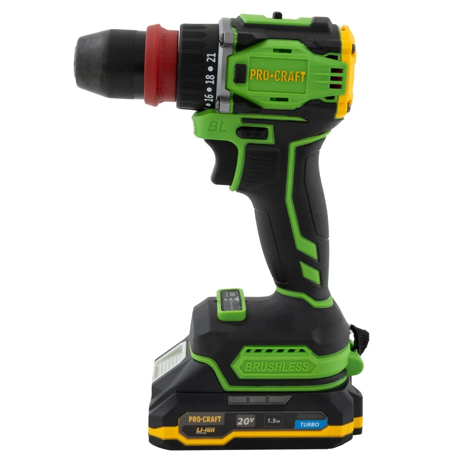 Autofiletanta pe acumulator PROCRAFT PA18Pro DFR, 1500 rot/min, BRUSHLESS - 221.ro