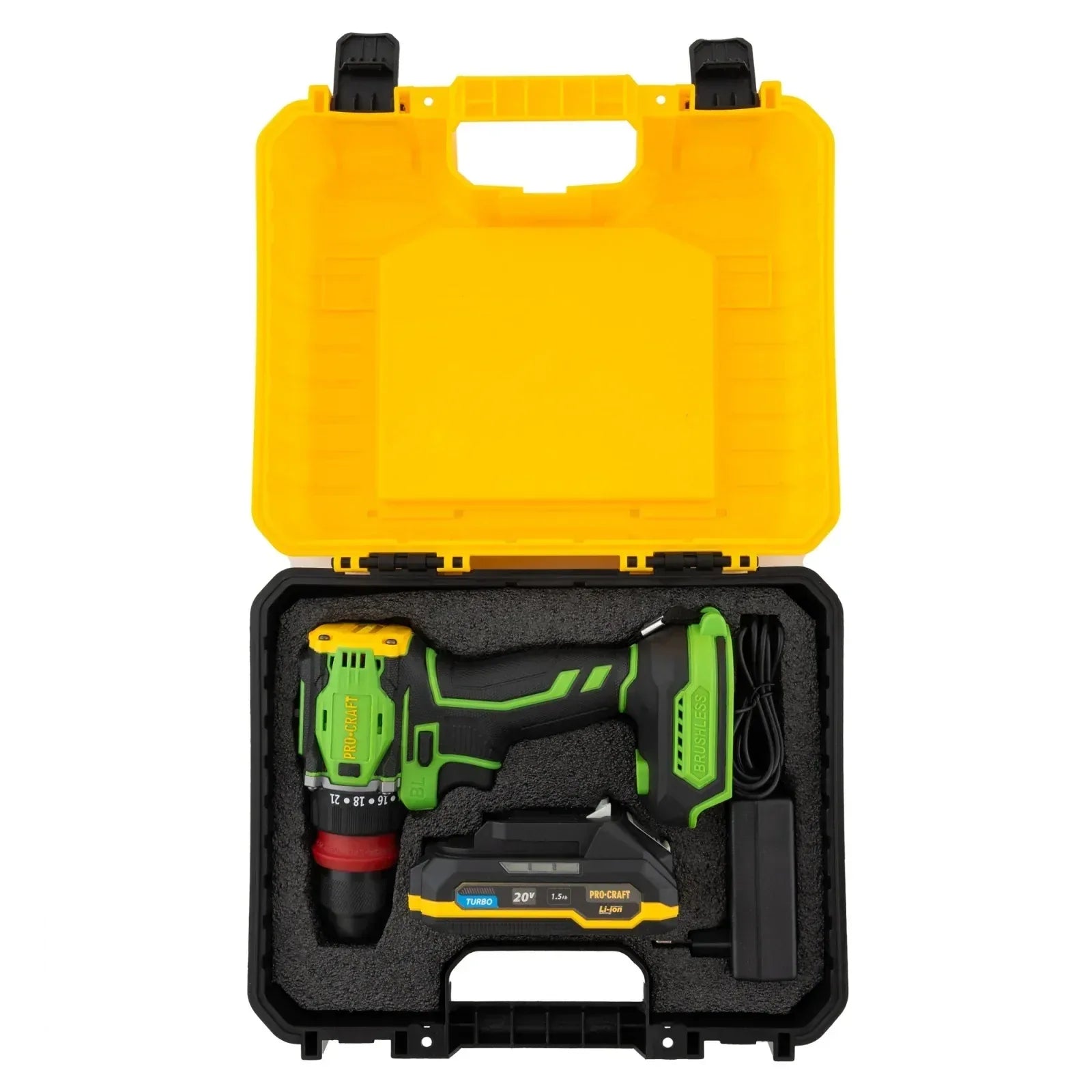 Autofiletanta pe acumulator PROCRAFT PA18Pro DFR, 1500 rot/min, BRUSHLESS - 221.ro