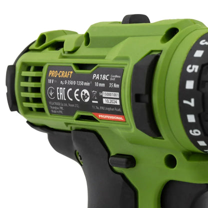 Autofiletanta Procraft Compact PA18C, 18V, 1.5 Ah 2 acumulatori - 221.ro