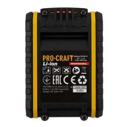 Autofiletanta Procraft Compact PA18C, 18V, 1.5 Ah 2 acumulatori - 221.ro