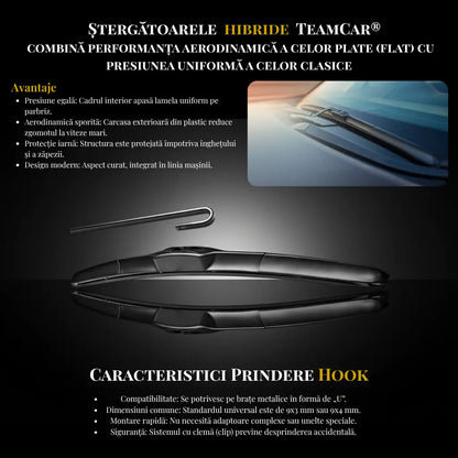 Ștergătoare Suzuki Grand Vitara II JT 3 Uși 2005-2008 | Set Față și Spate Hibrid – TeamCar®