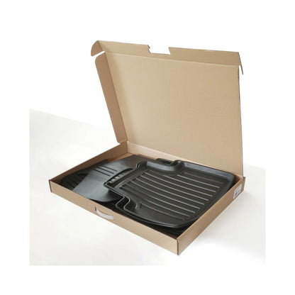 Set covorase auto cauciuc tip tavita pentru vw caddy iii (2k) (2003-2020) (fata)