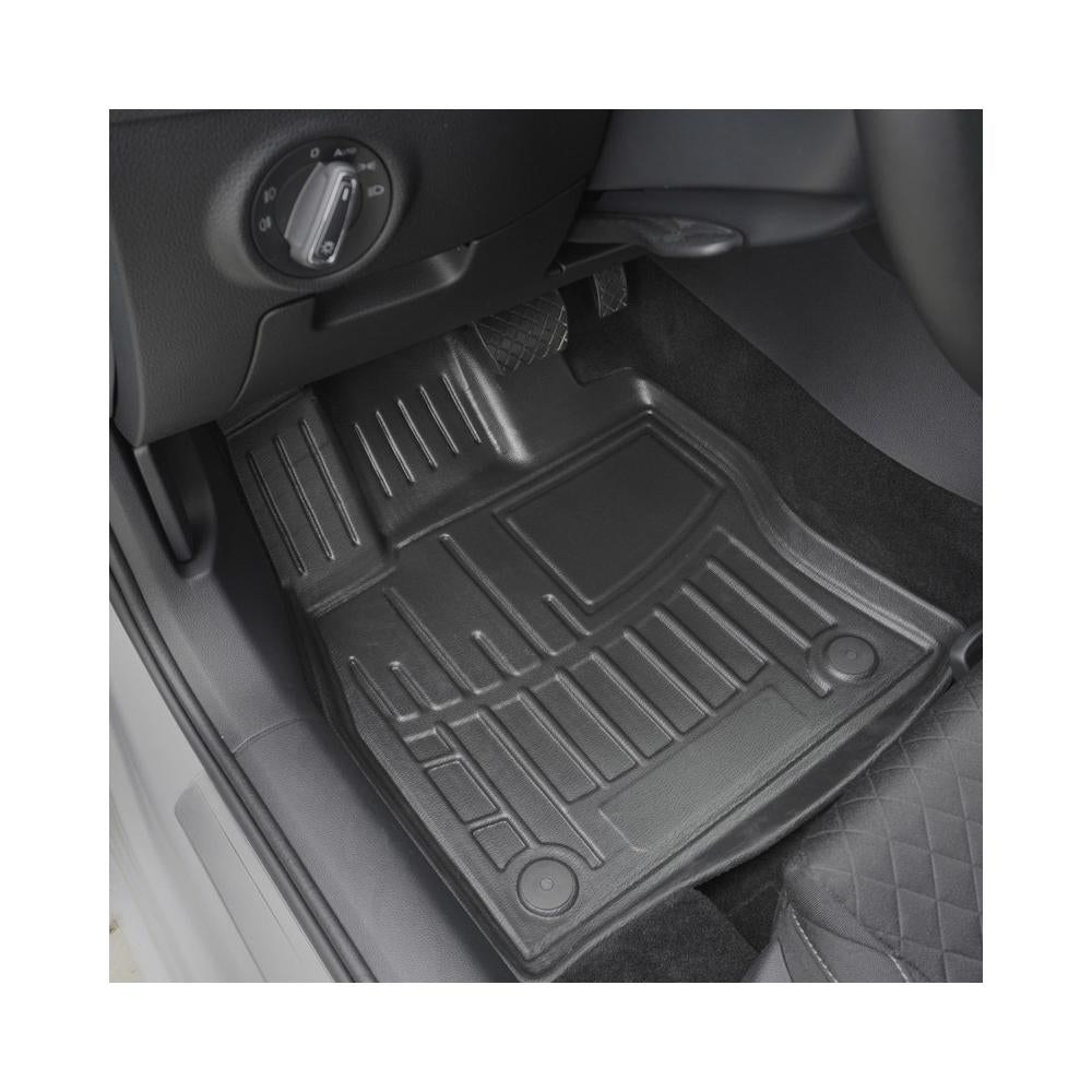 Set covorase auto cauciuc tip tavita pentru skoda karoq (2018-)
