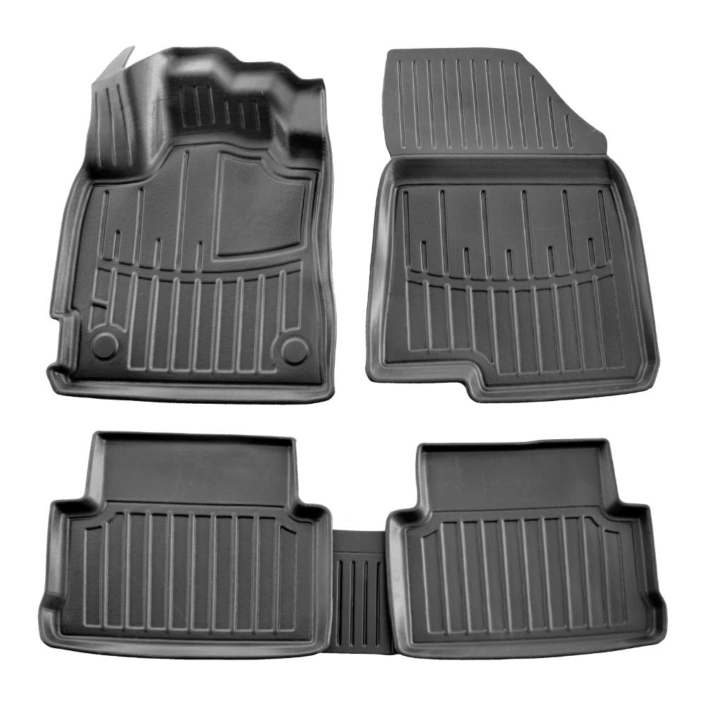 Set covorase auto cauciuc tip tavita pentru dacia logan iii (2020-)