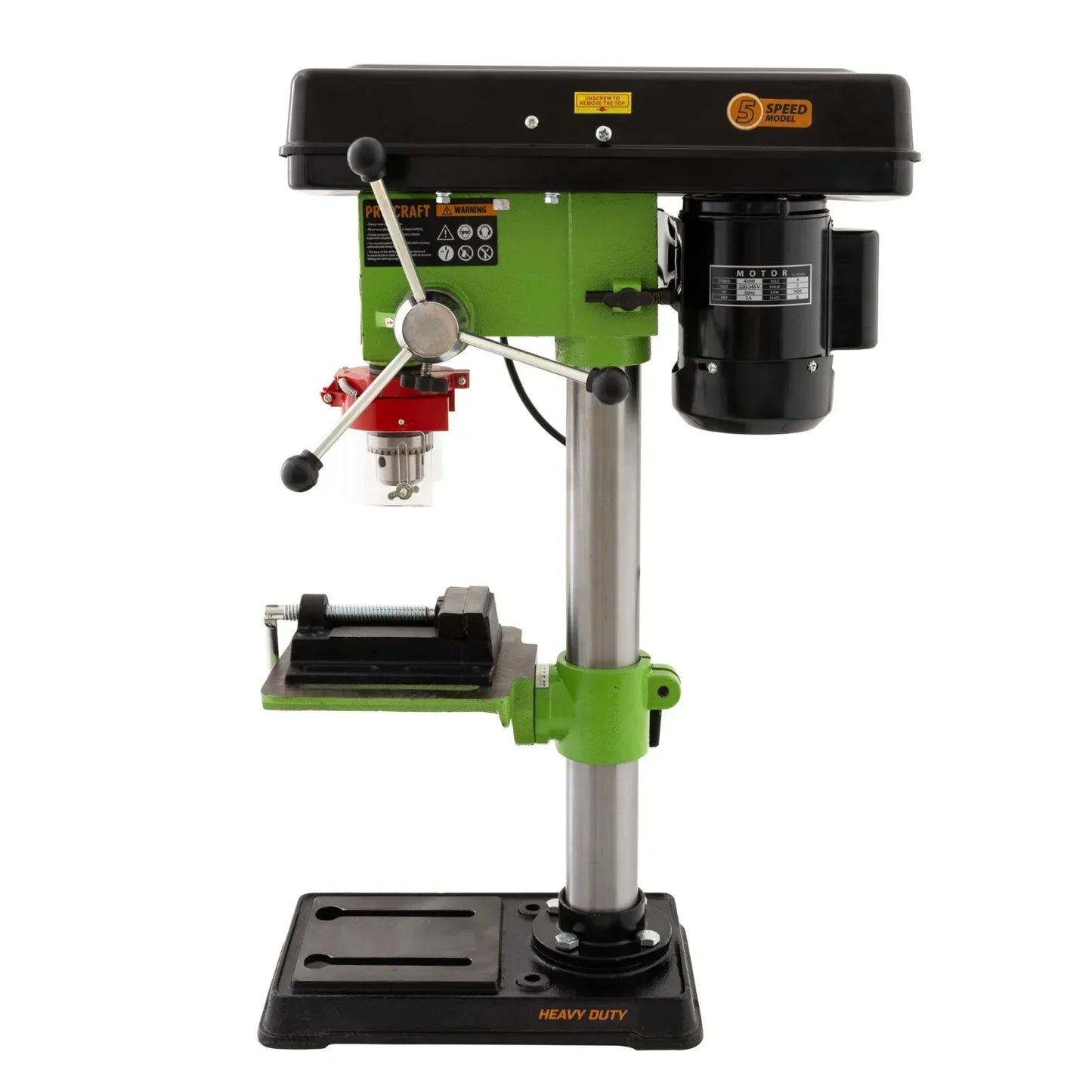 BD1950 bormasina de banc fixa cu coloana PROCRAFT, produsul contine taxa timbru verde 6 Ron, 25.30 kg - 221.ro
