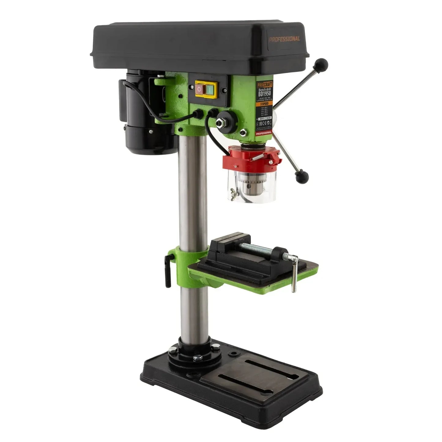 BD1950 bormasina de banc fixa cu coloana PROCRAFT, produsul contine taxa timbru verde 6 Ron, 25.30 kg - 221.ro