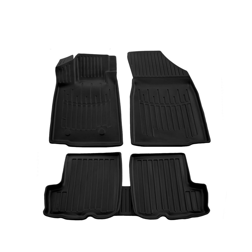 Set covorase auto cauciuc tip tavita  pentru dacia sandero stepway i (2008-2012)