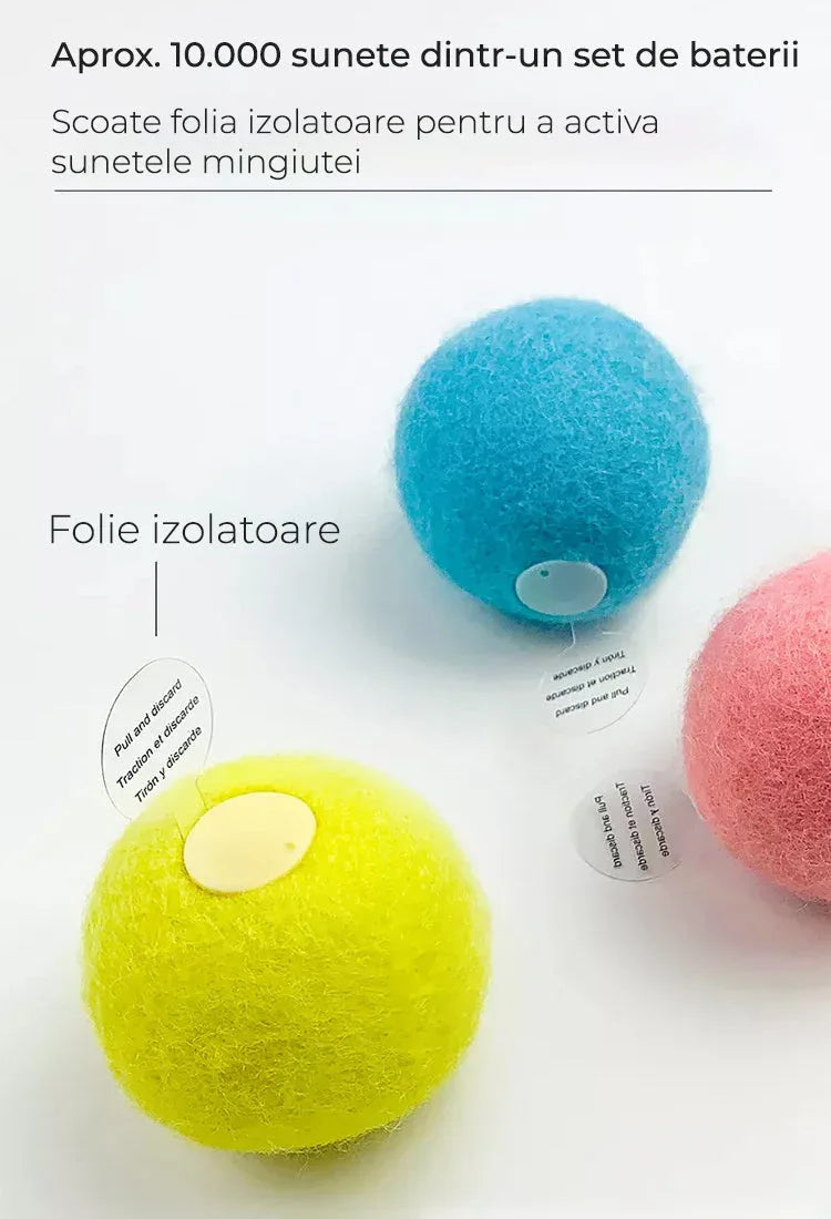 Jucarie care scoate Sunete si are lacas pentru Catnip