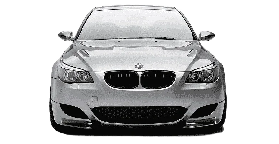 Covorase Auto TEAMCAR® Tip Tăvită pentru BMW Seria 5 E60 2003-2010, Compatibile Universal, Negru, Set Complet Față-Spate - 221.ro