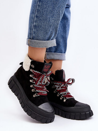 Bocanci Step in style, Model 189836, Negru