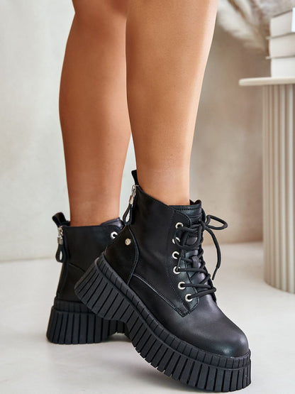 Bocanci Step in style, Model 201907, Negru