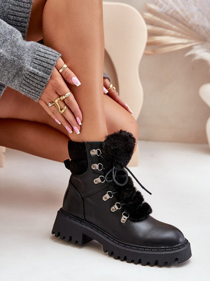 Bocanci Step in style, Model 218521, Negru