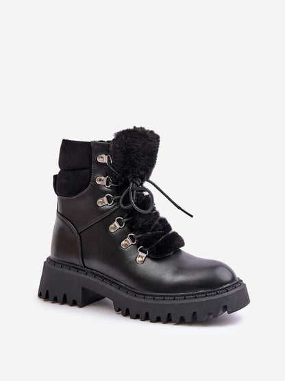 Bocanci Step in style, Model 218521, Negru