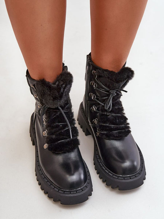 Bocanci Step in style, Model 218521, Negru