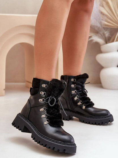 Bocanci Step in style, Model 218521, Negru