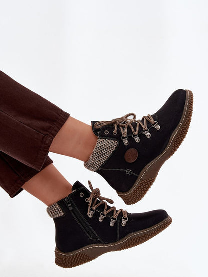 Bocanci Step in style, Model 219846, Negru