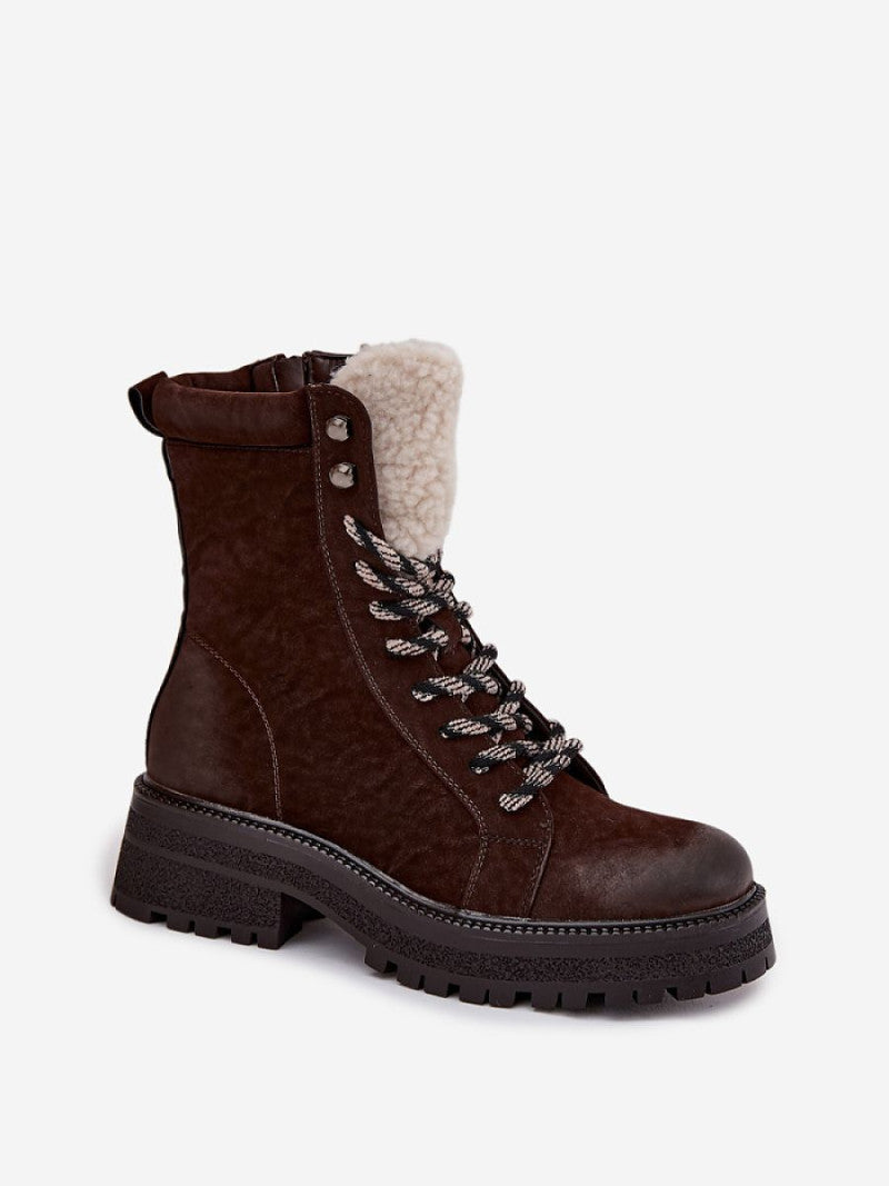 Bocanci Step in style, Model 220705, Maro