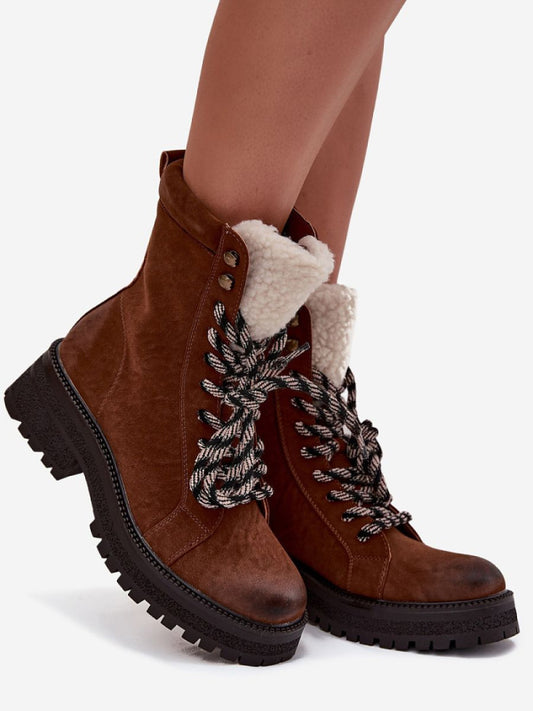 Bocanci Step in style, Model 220707, Maro