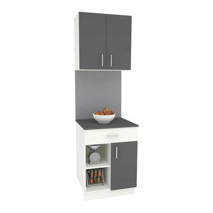 Set Bucatarie haaus Berna, Antracit/Alb, L 60 cm