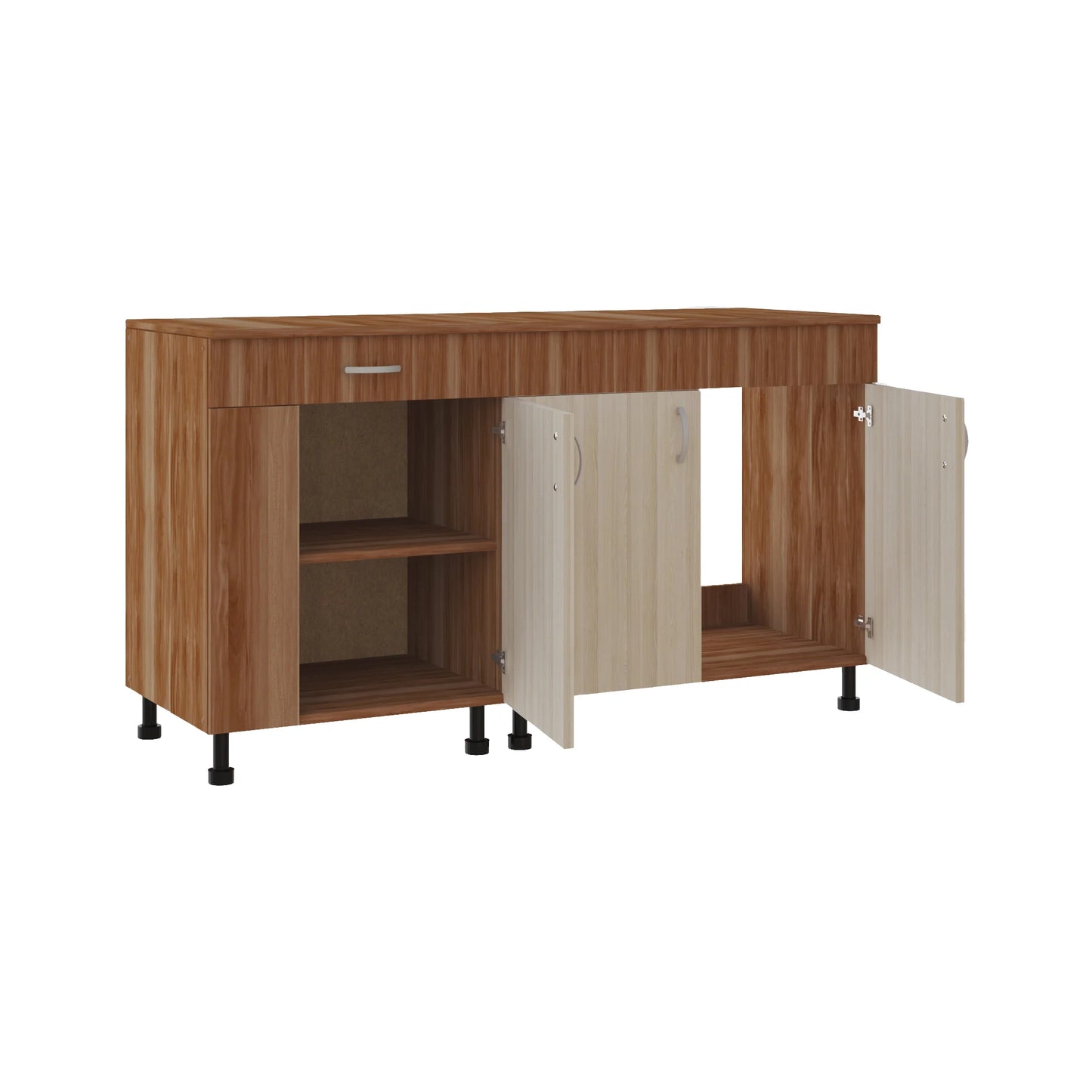 Set Bucatarie haaus Reno, Prun/Ulm Deschis, L 150 cm