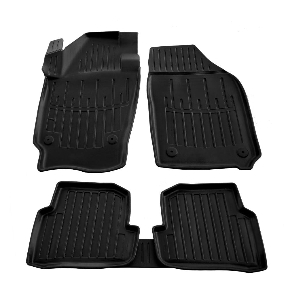 Set covorase auto cauciuc tip tavita pentru skoda fabia iii (2014-)
