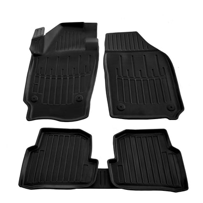 Set covorase auto cauciuc tip tavita pentru skoda fabia iii (2014-)