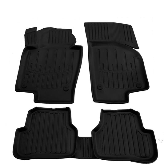 Set covorase auto cauciuc tip tavita  pentru vw passat cc (2008-2017)