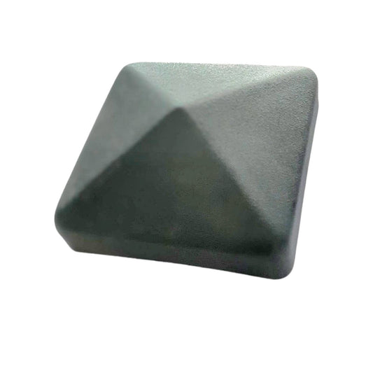 Capac stalp, aluminiu, Naimeed D6477, 7x7x3 cm, Gri