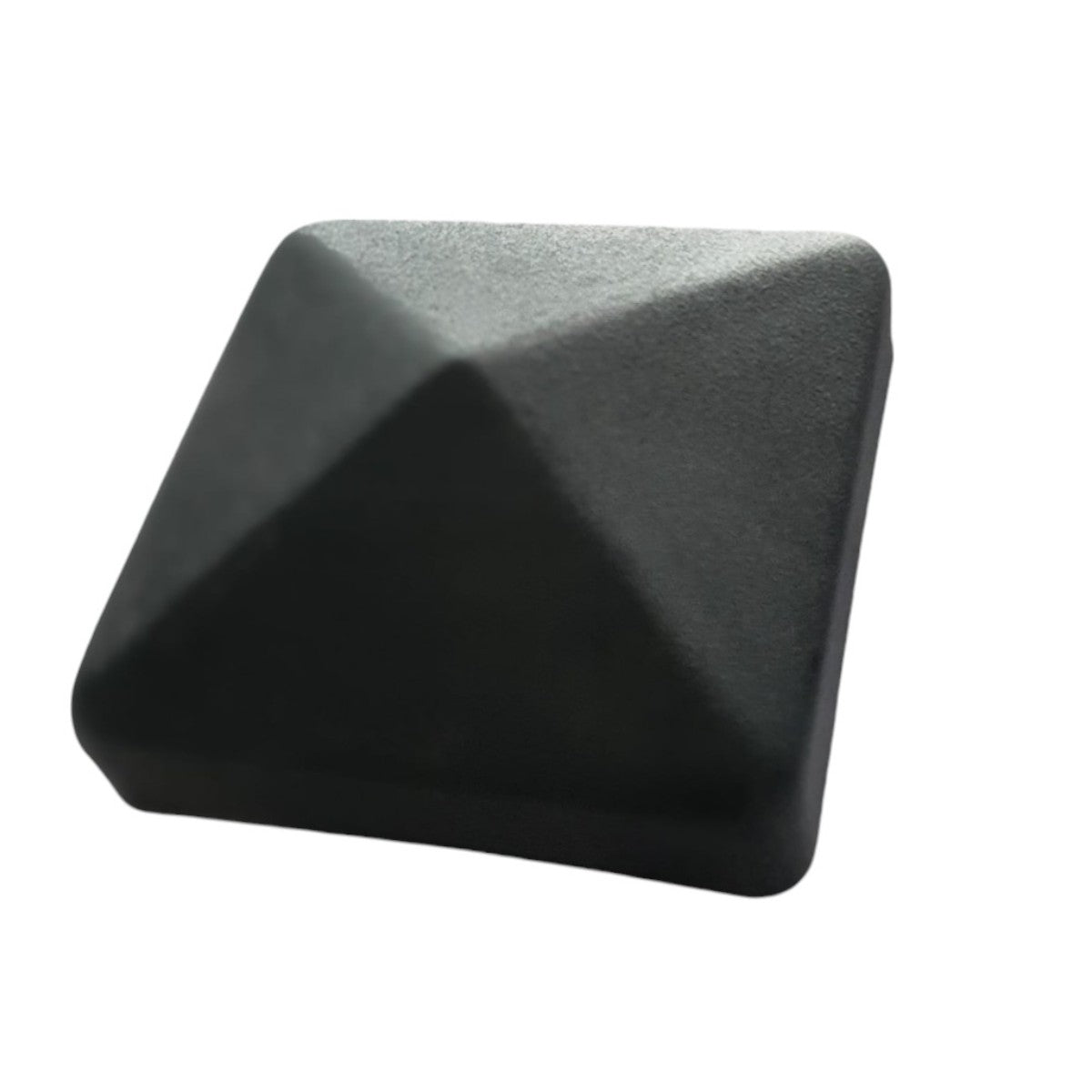 Capac stalp, aluminiu, Naimeed D6477, 7x7x3 cm, Negru