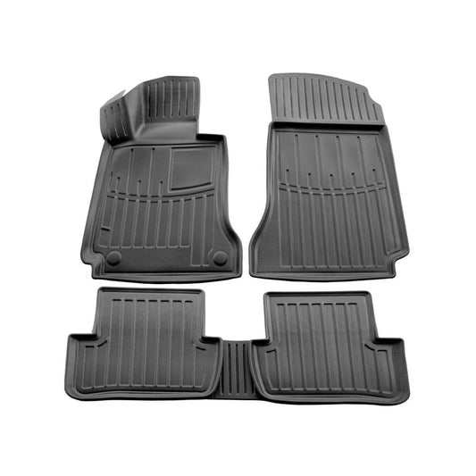 Set covorase auto cauciuc tip tavita  pentru mercedes benz w204 c (2007-2015)