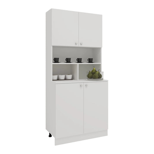 Bufet haaus Opa, Alb, L 80 cm