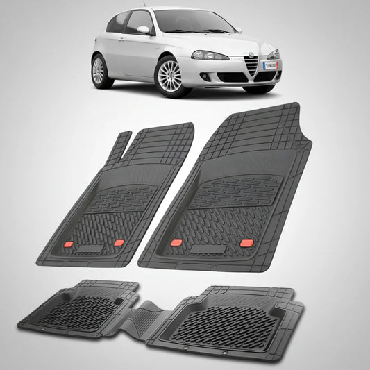 Covorase Alfa Romeo 147 Hatchback 3 Usi Facelift Compatibile 2004-2010 | Black
