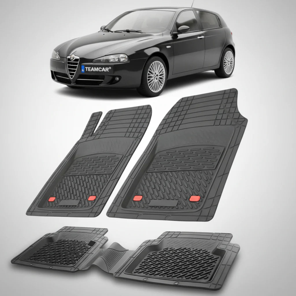 Covorase Alfa Romeo 147 Hatchback 5 Usi Facelift Compatibile 2004-2010 | Black