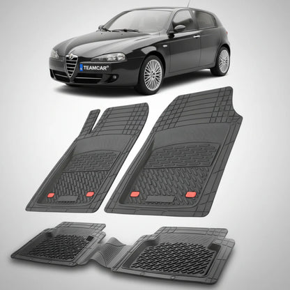 Covorase Alfa Romeo 147 Hatchback 5 Usi Facelift Compatibile 2004-2010 | Black