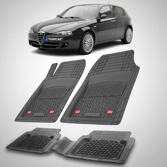 Covorase Alfa Romeo 147 Hatchback 5 Usi Facelift Compatibile 2004-2010 | Black