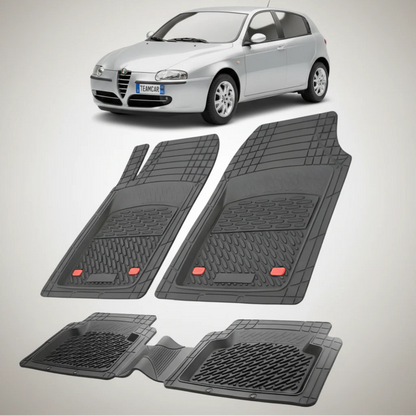 Covorase Alfa Romeo 147 Hatchback 5 Usi Pre-Facelift Compatibile 2000-2004 | Black