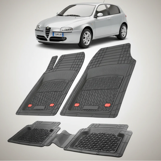 Covorase Alfa Romeo 147 Hatchback 5 Usi Pre-Facelift Compatibile 2000-2004 | Black