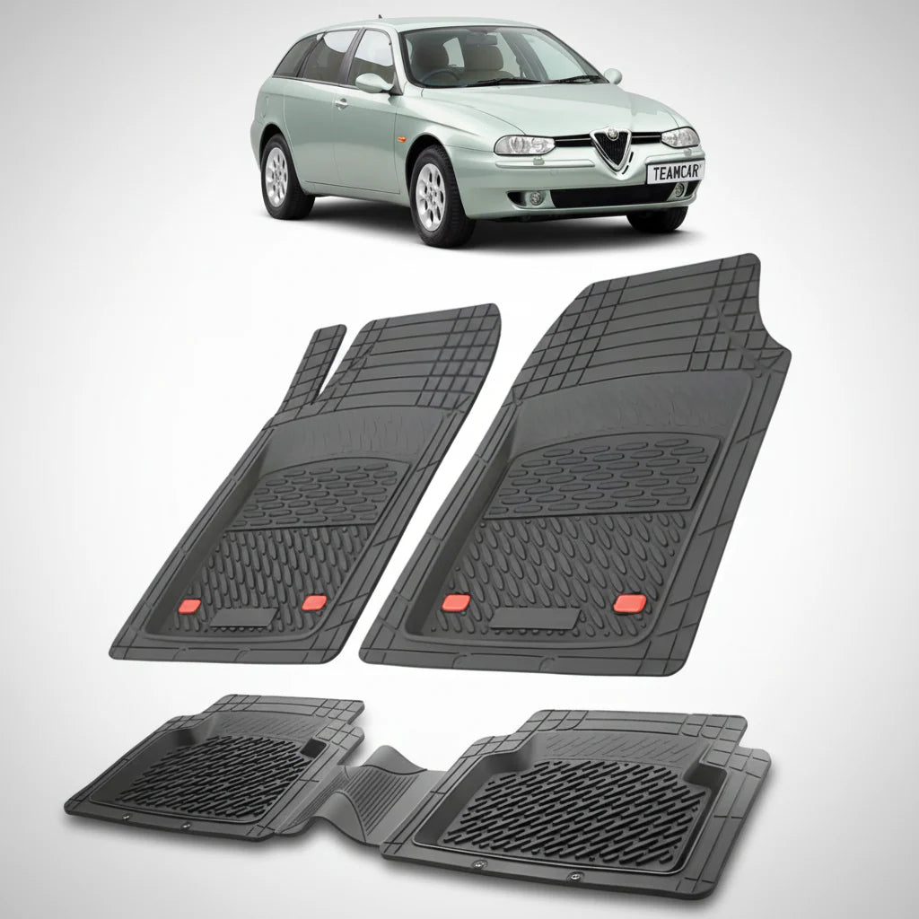 Covorase Alfa Romeo 156 Sportwagon Facelift 2 Compatibile 2000-2003 | Black