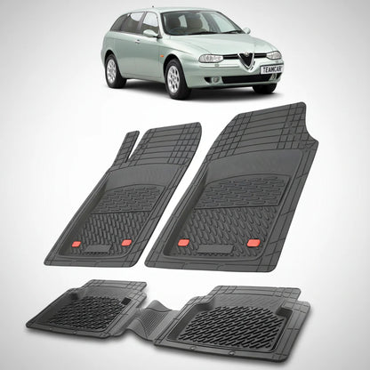 Covorase Alfa Romeo 156 Sportwagon Facelift 2 Compatibile 2000-2003 | Black