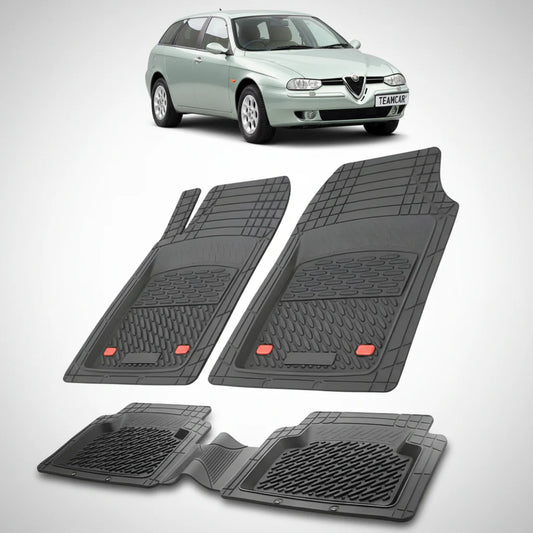Covorase Alfa Romeo 156 Sportwagon Facelift 2 Compatibile 2000-2003 | Black
