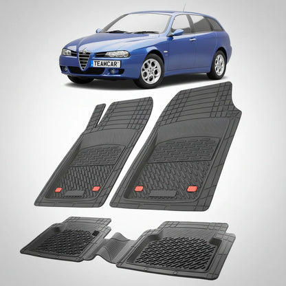 Covorase Alfa Romeo 156 Sportwagon Facelift 3 Compatibile 2003-2007 | Black