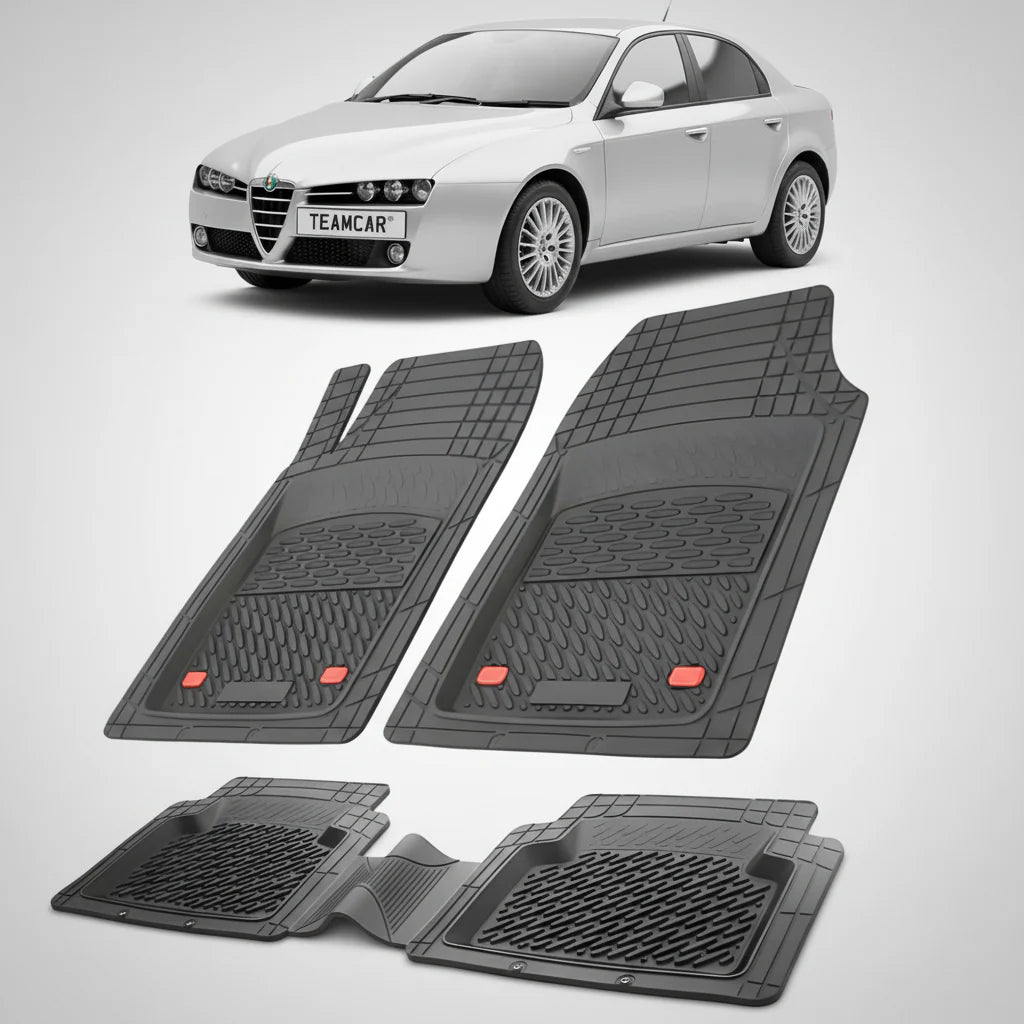Covorase Alfa Romeo 159 Sedan Pre-Facelift Compatibile 2005-2008 | Black