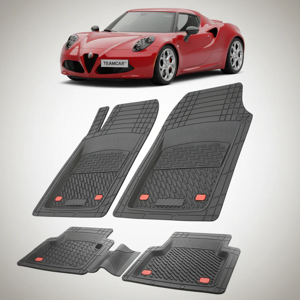 Covorase Alfa Romeo 4C Coupe Generatia I Compatibile 2013-2020 | Black